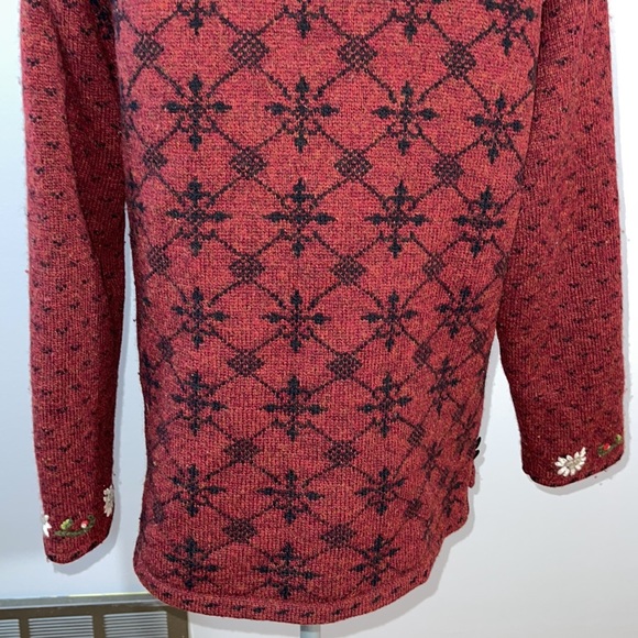 Simons Contemporaine Floral Wool Lined Jacket - Picture 9 of 16